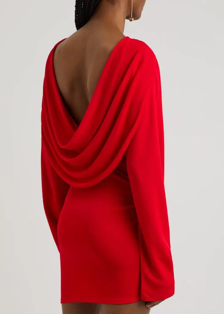 Jacquemus La Robe Croisière draped mini dress 3