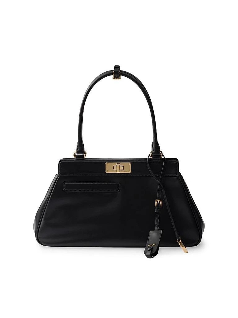Prada Medium Leather Top Handle Bag 1