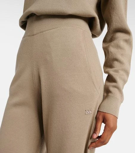 Max Mara Zigote virgin wool wide-leg pants 4