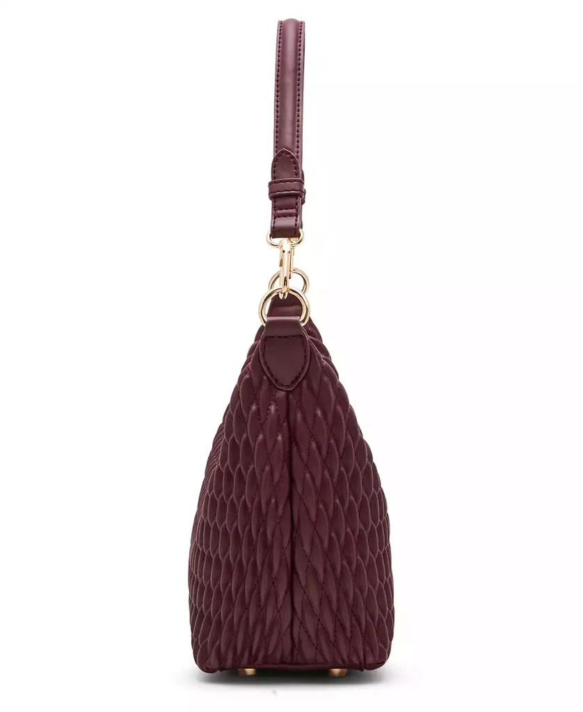 Anne Klein Ruched Quilted Small Shoulder Bag 5