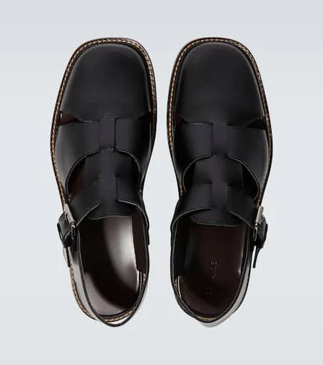 Lemaire Fisherman leather sandals 4