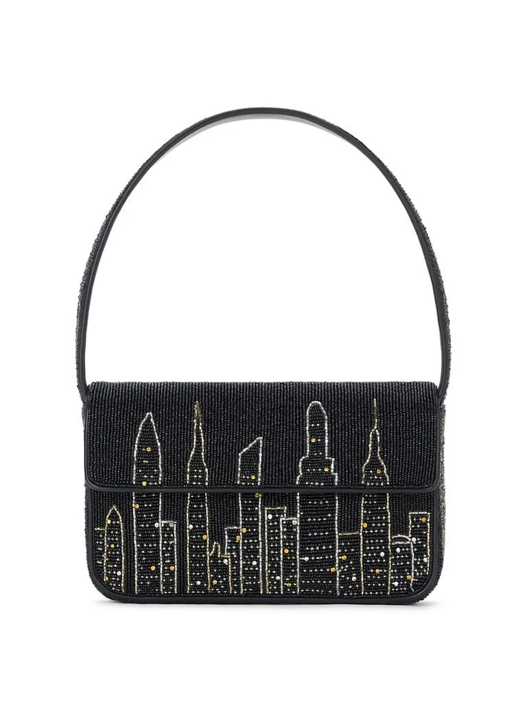 Staud Tommy Beaded NYC Skyline Shoulder Bag 1