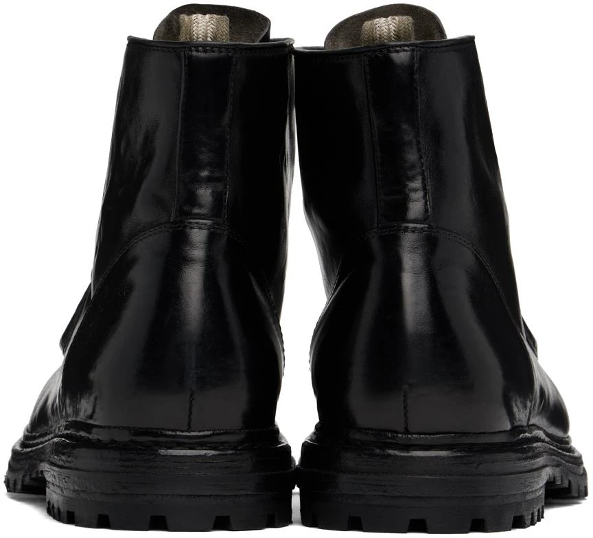 Officine Creative Black Volcov 010 Boots 2