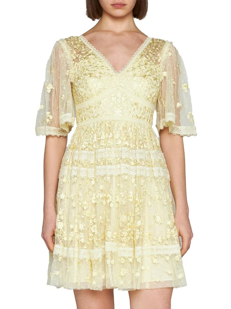 Needle & Thread Needle & Thread Floral Embroidered Dress 3