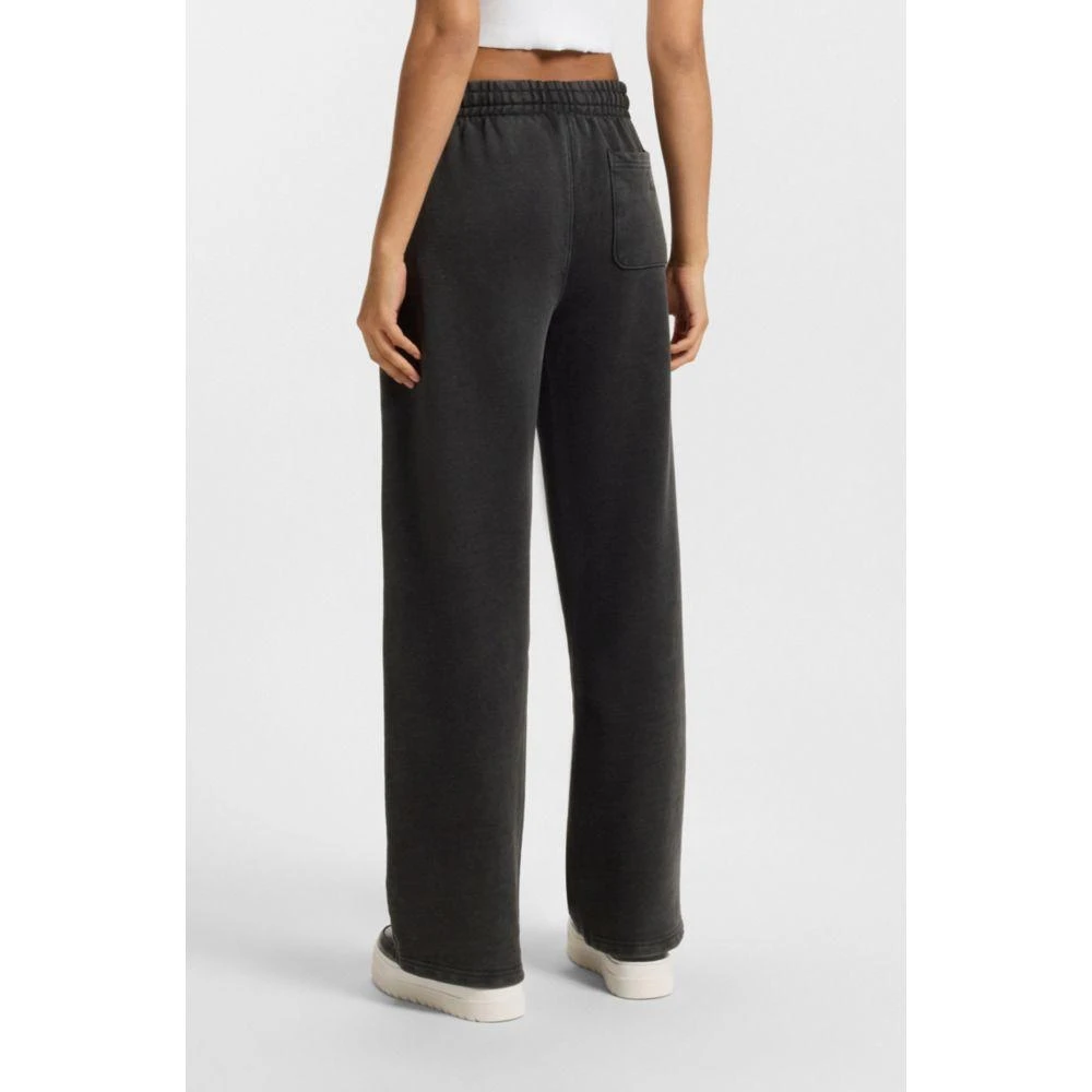 Hugo Boss Loose-fit tracksuit bottoms in cotton terry 4