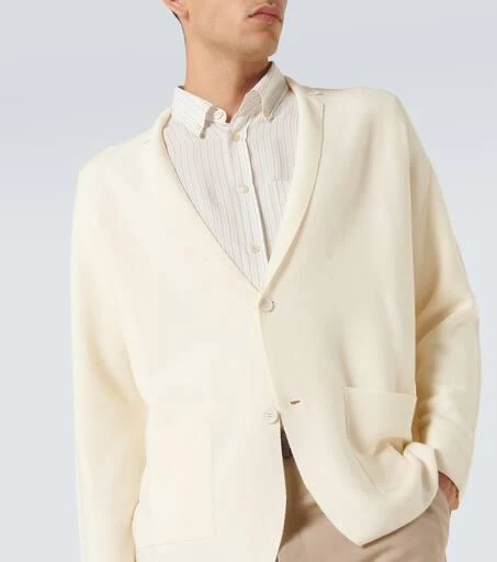 Lardini Wool, silk and cashmere blazer 5