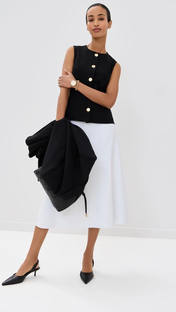 ROSETTA GETTY Pull On Flared Skirt 1