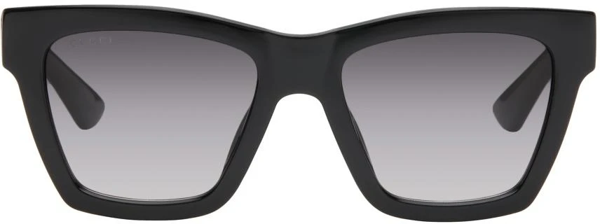 Gucci Black Cat Eye Sunglasses 1