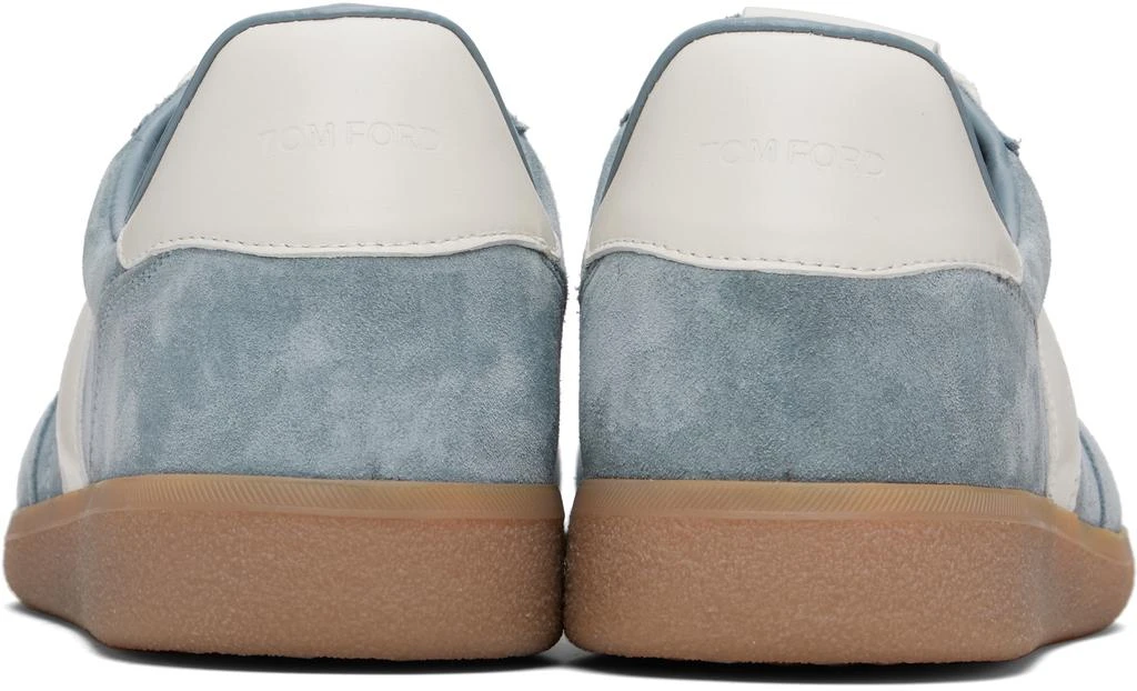 Tom Ford Blue Suede Archer Sneakers 2