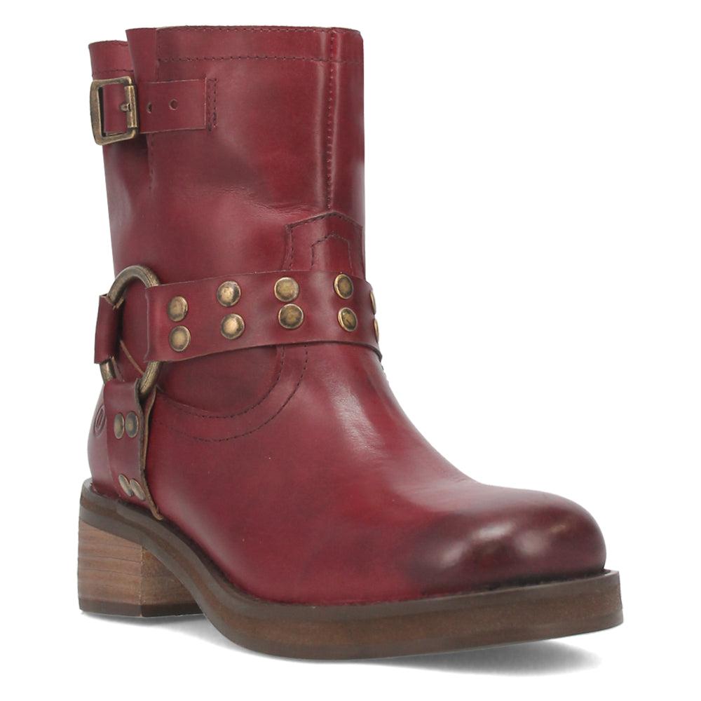 Dingo Anarchy Round Toe Zippered Cowboy Motorcycle Boots