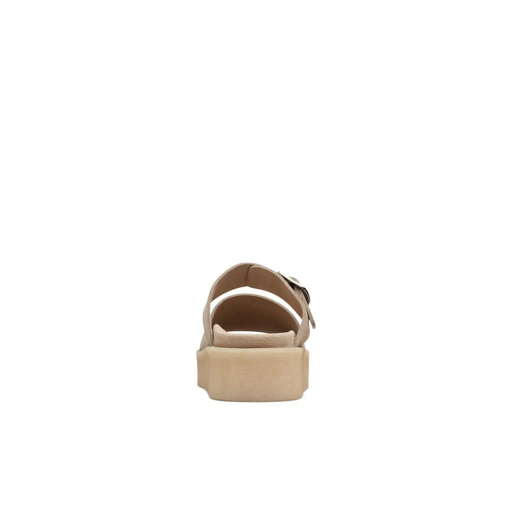 Clarks Clarks - Sandales Crepe Slide - Sand Suede - Femme 6