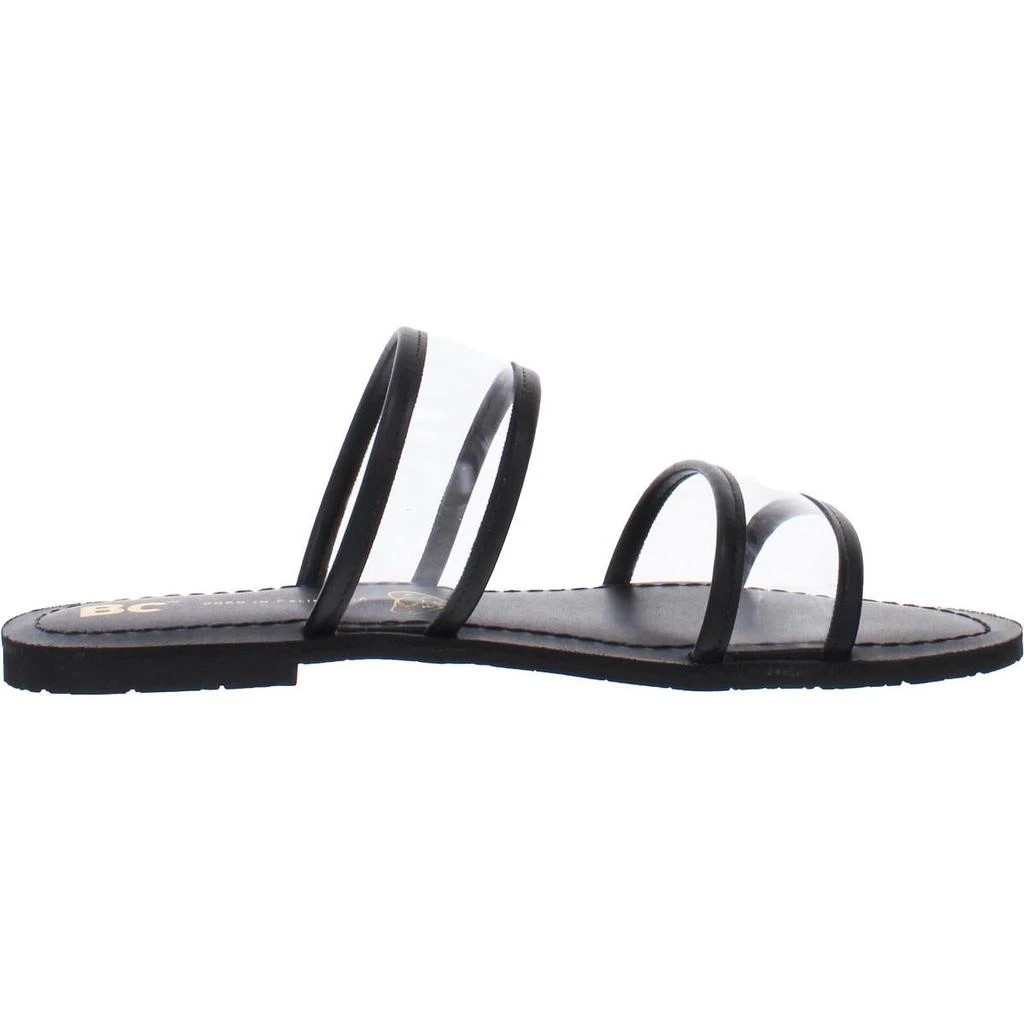 BC Footwear Nectar Womens Slip On Open Toe Pool Slides 4