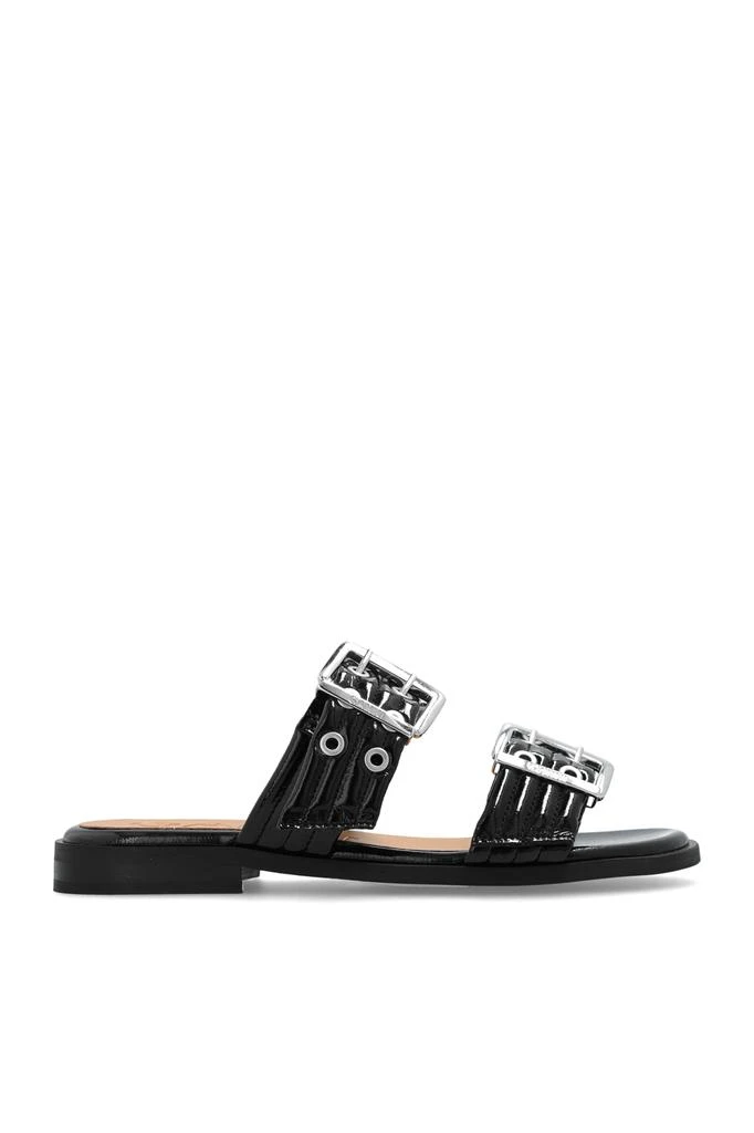 Ganni Ganni Slides with Straps 1
