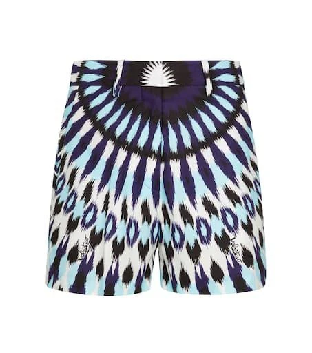 Valentino Printed cotton shorts 1