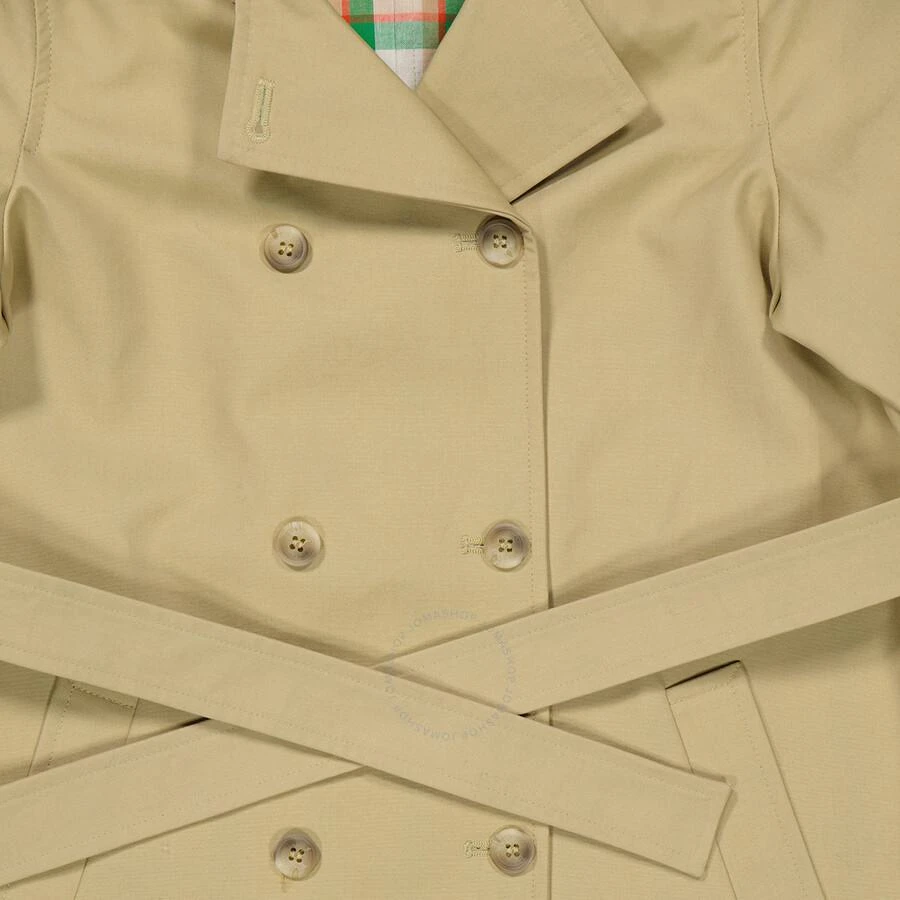 Bonpoint Kids Beige Aida Hooded Trench Coat 3