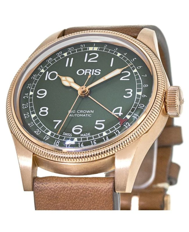 Oris Oris Big Crown Pointer Date 80th Anniversary Bronze Green Dial Men's Watch 01 754 7741 3167-07 5 20 58BR 2