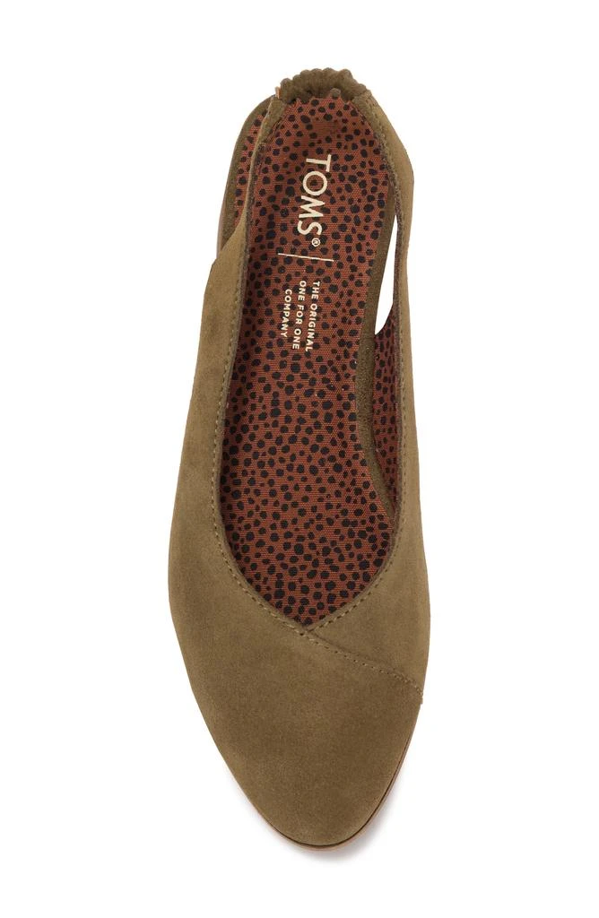 TOMS Julie Slingback Flat 4