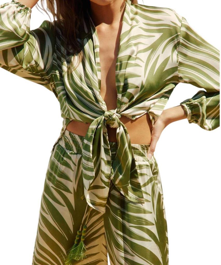 Dress Forum Knot Front Shirt