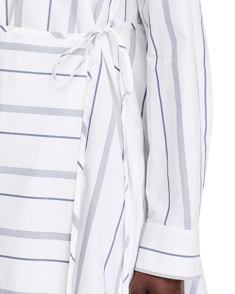 ROSETTA GETTY Asymmetric Apron Shirt Dress 6