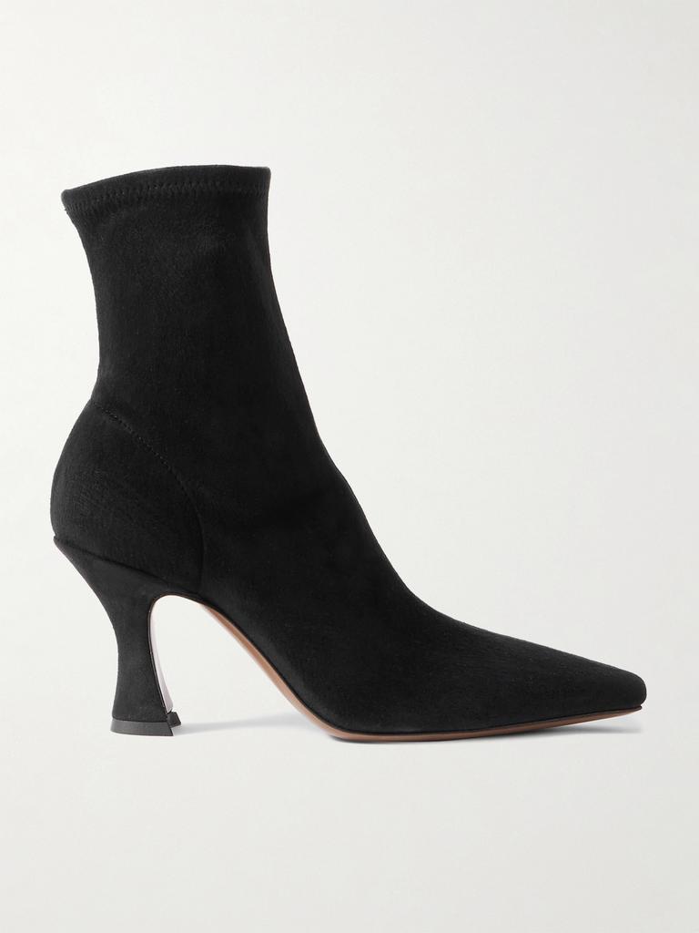ロングブーツ NEOUS Cream Leather Lepus Ankle Boots NEOUS Ran stretch-leather ankle boots | NET-A-PORTER