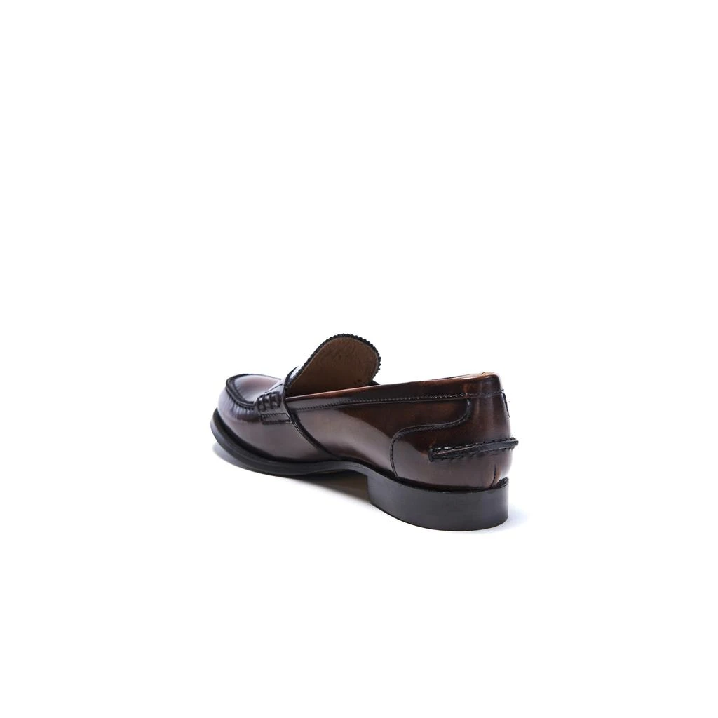 British Passport Mocassins Penny - Marron Foncé - Femme 3