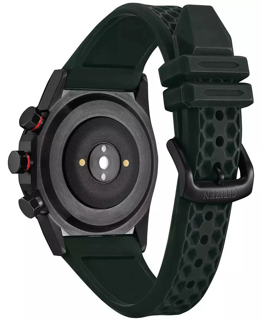 Citizen Men's CZ Smart Hybrid HR Green Strap Smart Watch 44mm 3