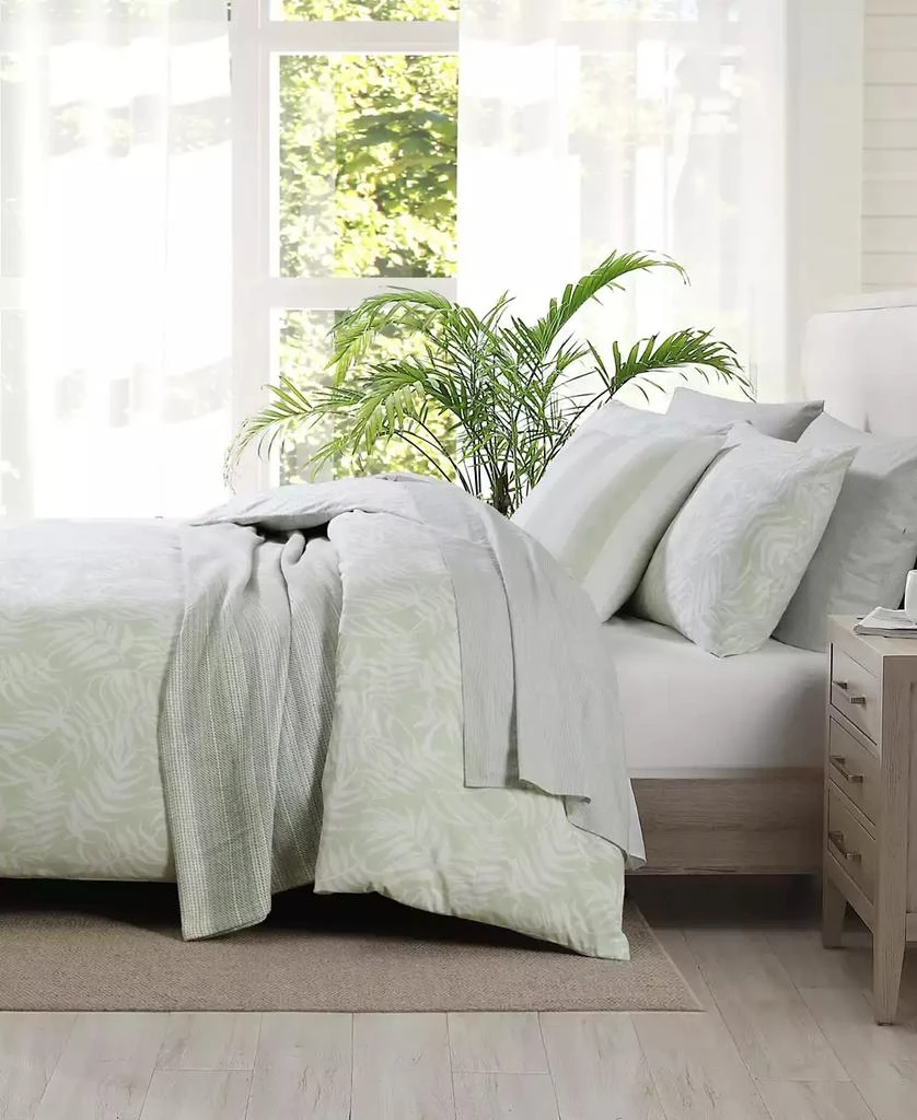 Tommy Bahama Art Of Palms Reversible 3 Piece Duvet Cover Set 10