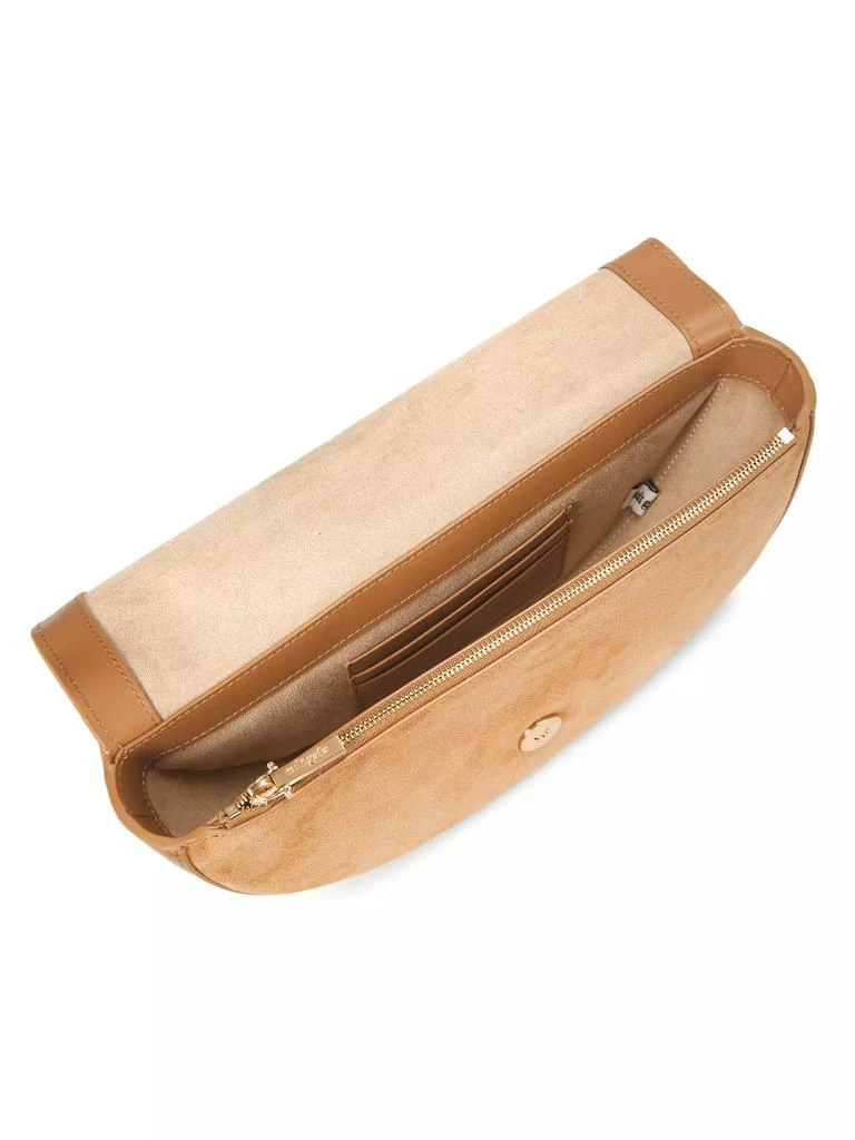 Cult Gaia Azariah Suede & Leather Top-Handle Bag 3