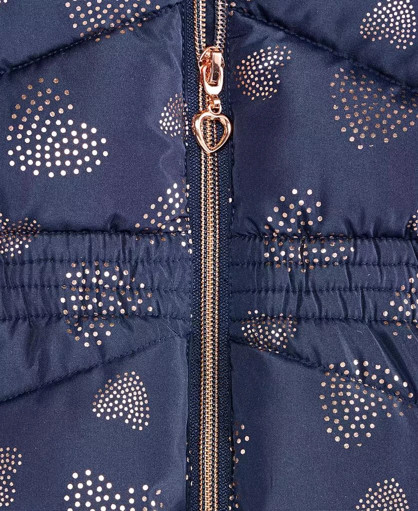 S Rothschild 
CO Toddler and Little Girls Foil Quilt Puffer coat 3