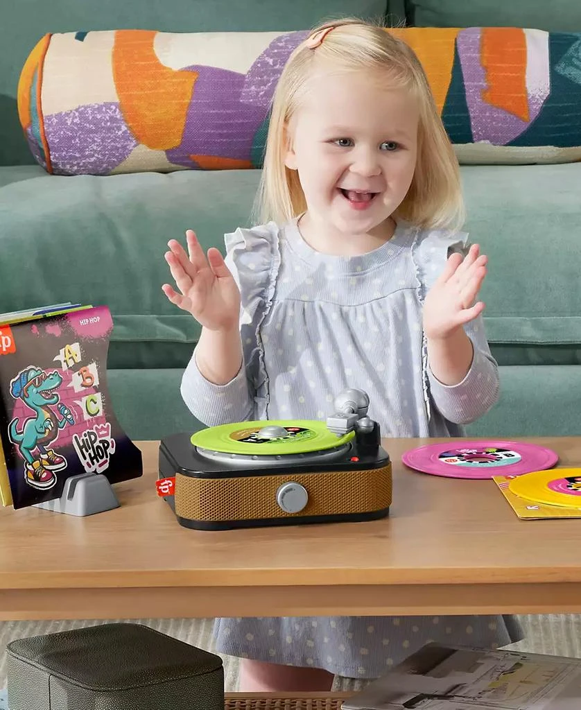Fisher Price Fisher-Price Rockin’ Record Player Musical Toy for Preschool Pretend Play 4