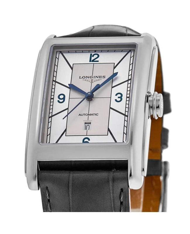 Longines Longines DolceVita Silver Dial Leather Strap Men's Watch L5.767.4.73.0 2