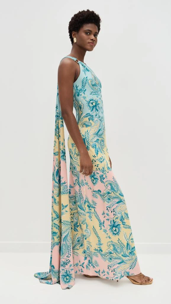 Hemant and Nandita One Shoulder Long Dress 3