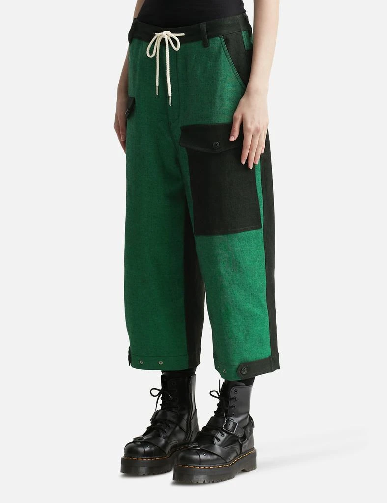 FRIED RICE Unisex Two Tone Wide Leg Pants 7