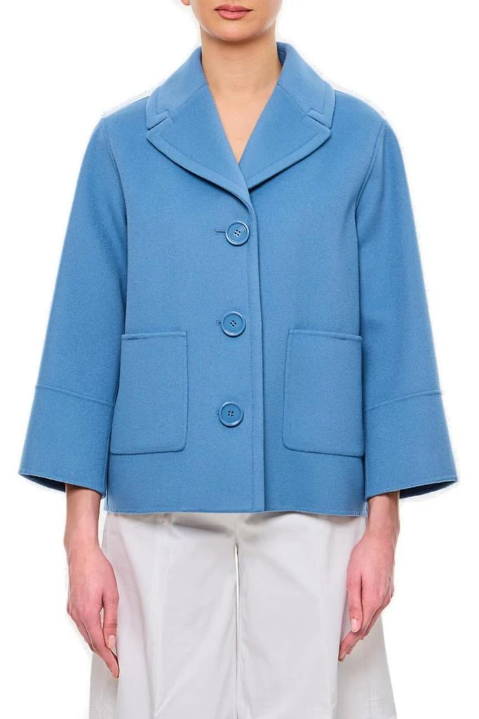 Max Mara 'S Max Mara Windsor Button-Up Straight Hem Coat 1