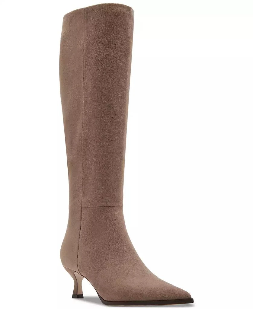 Madden Girl Debut Wide-Calf Knee-High Kitten-Heel Dress Boots 1
