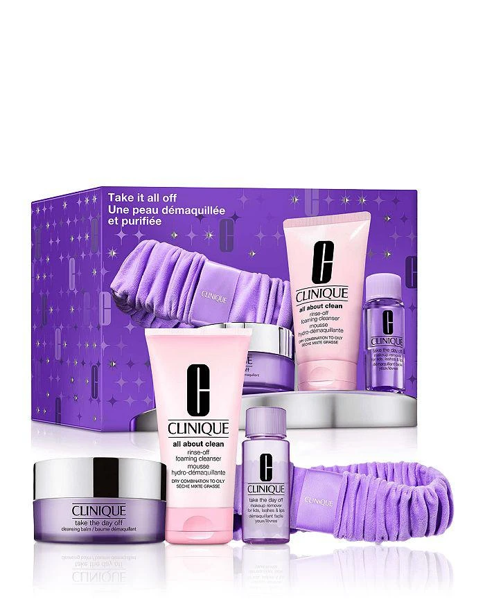 Clinique Take It All Off Makeup Remover Gift Set ($98 value) 2