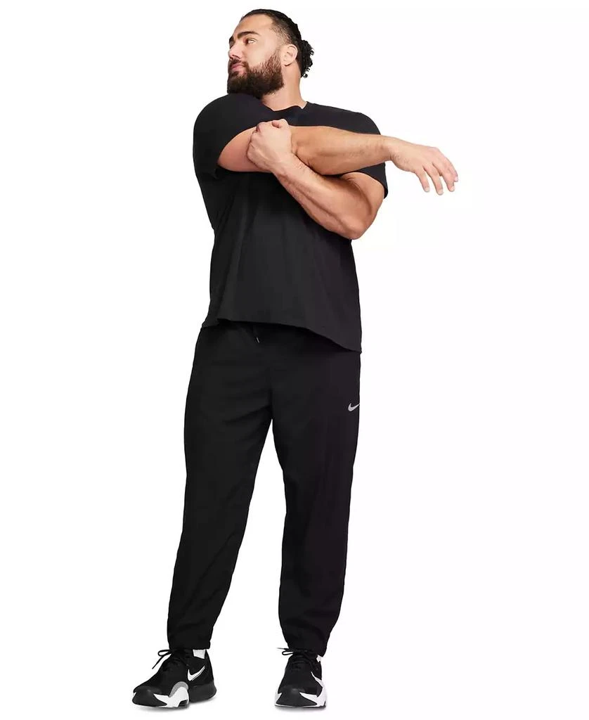 NIKE Men's Form Dri-FIT Standard-Fit Tapered-Leg Training Pants 6