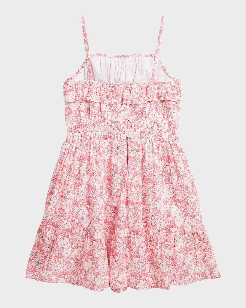 Ralph Lauren Childrenswear Girl's Floral-Print Day Dress, Size 2-6