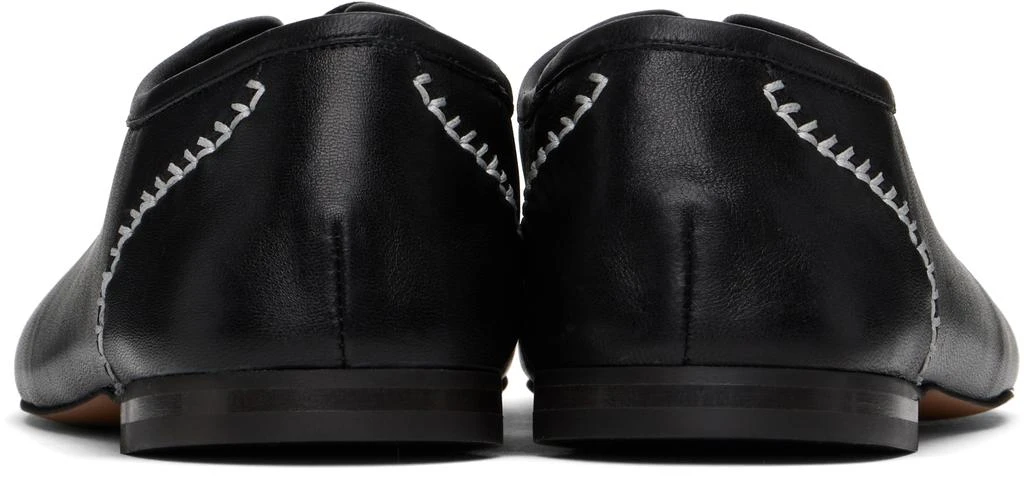 WALES BONNER Black Lace-Up Oxfords 2