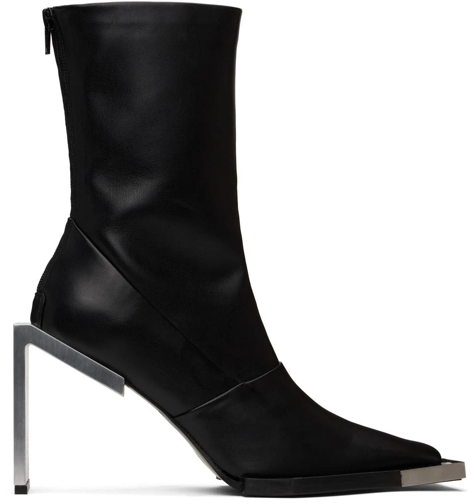 Heliot Emil Black Ankle-High Boots 1