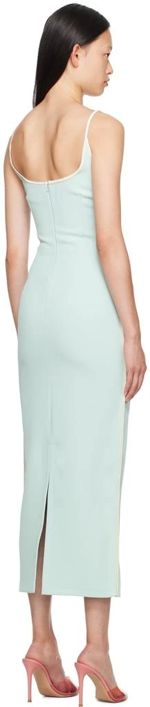 Paris Georgia SSENSE Exclusive Blue & White Heart Maxi Dress 3