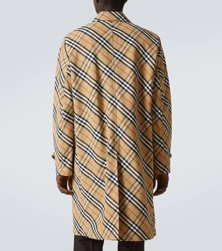 Burberry Burberry Check overcoat 4