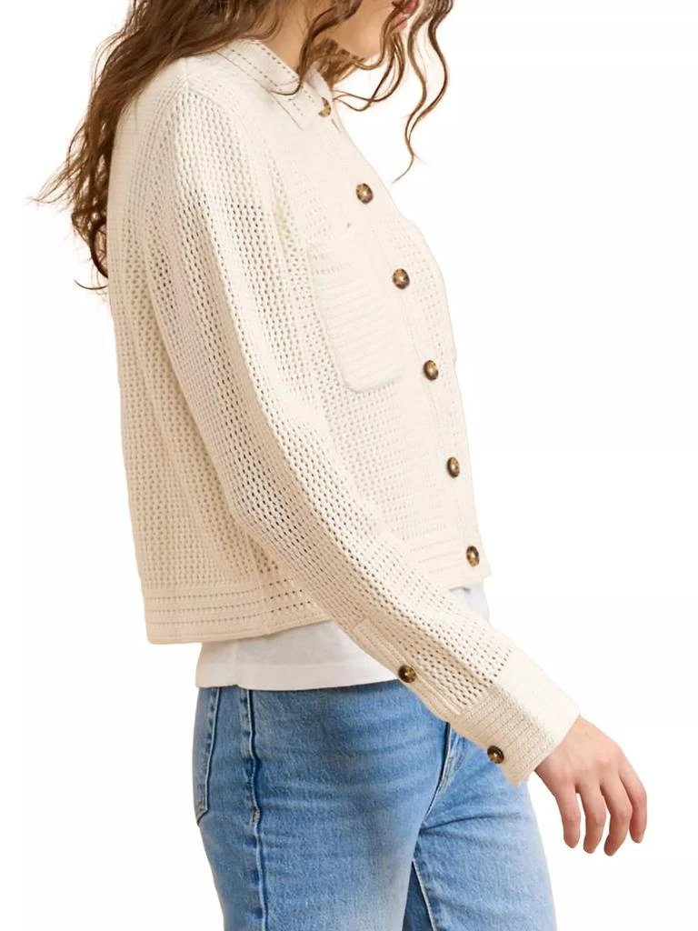 La Ligne Cropped Crochet Jane Jacket 4