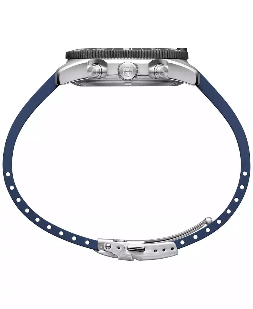 Luminox Men's Swiss Chronograph Pacific Diver Blue Rubber Strap Watch 44mm 4