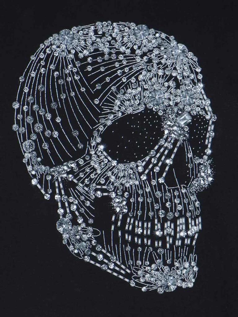 Alexander McQueen Alexander McQueen Skull Printed Crewneck T-Shirt 4