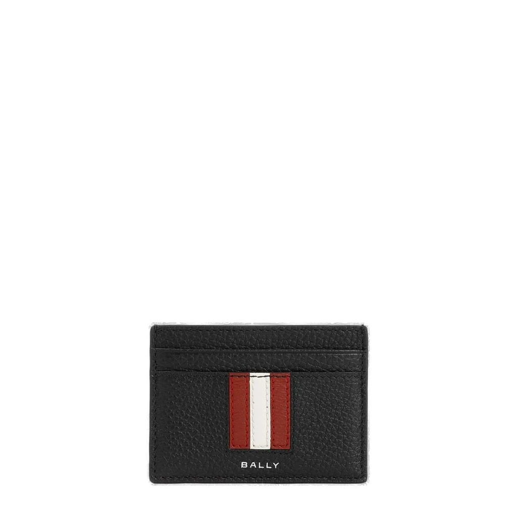 Bally Bally Logo Printed Stripe Detailed Cardholder 1