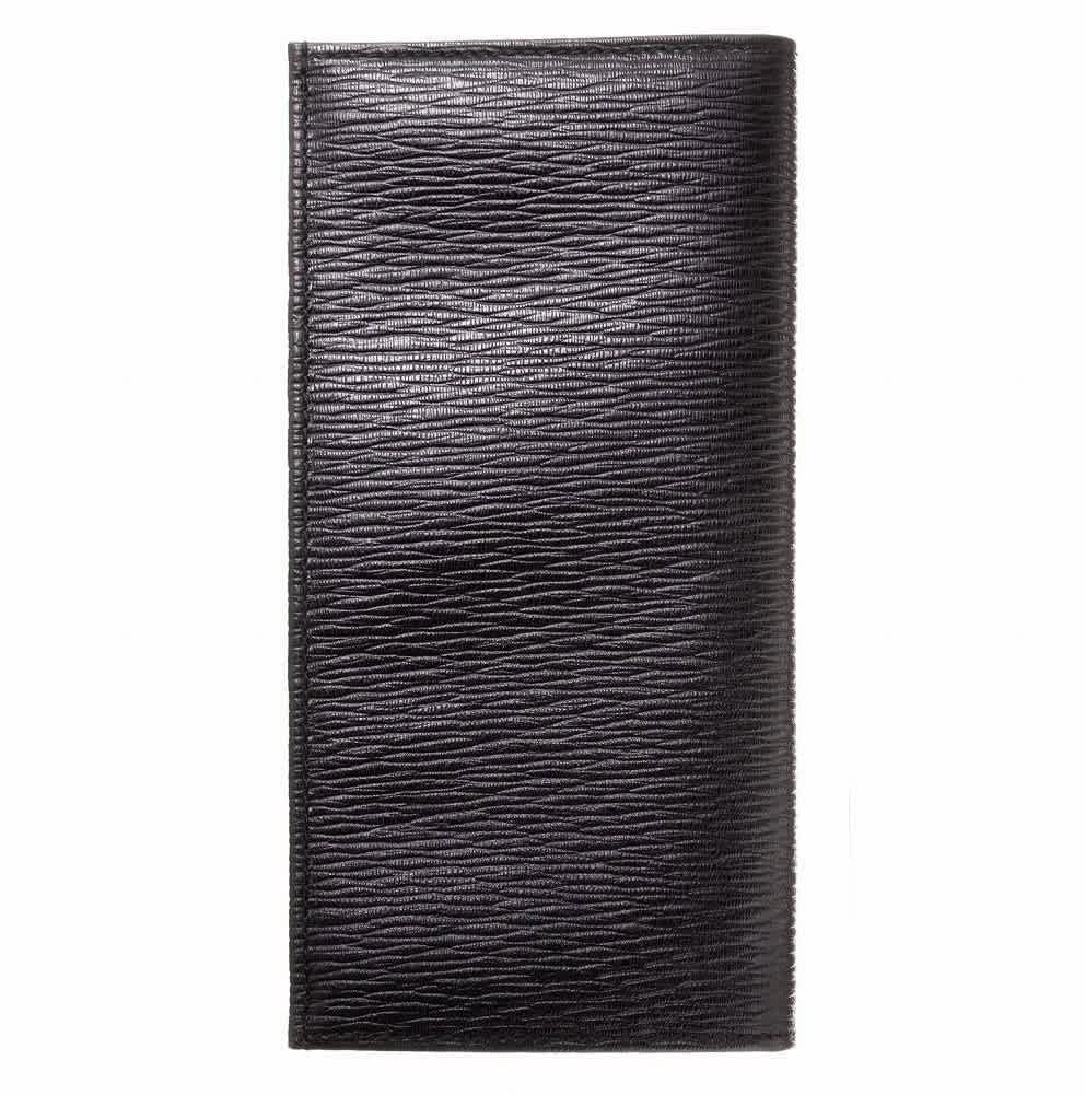 Ferragamo Salvatore Ferragamo Men's Black Leather Organizer Wallet 3