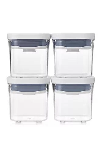 OXO Mini Square Pop Container Set Of 4 1