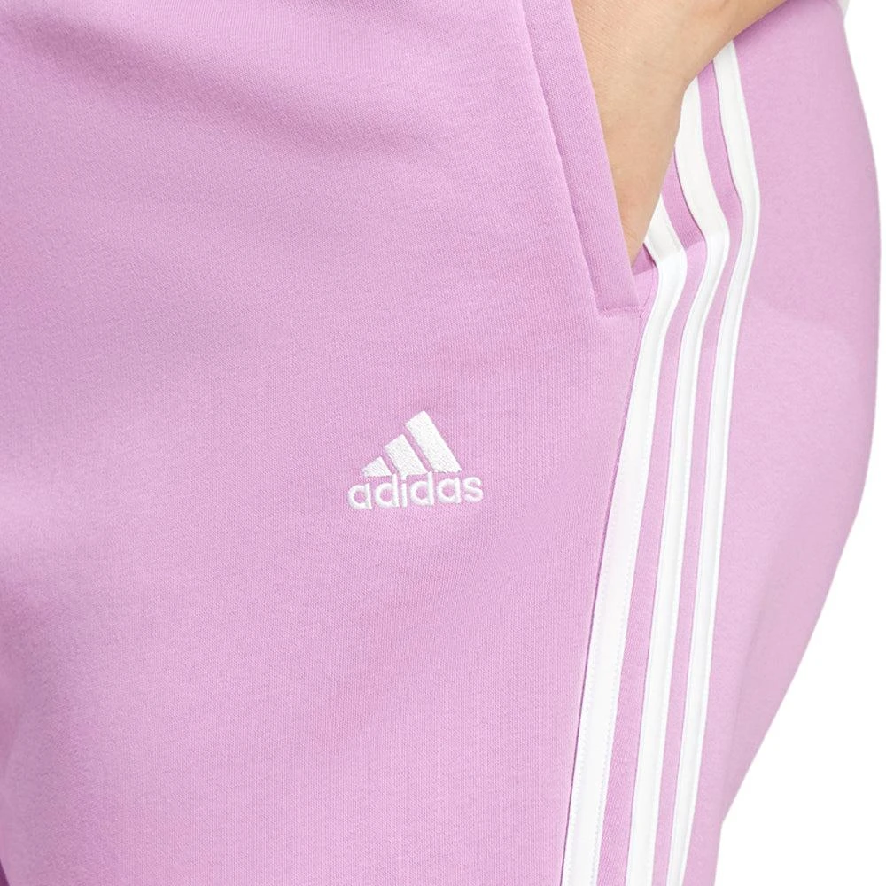 Adidas Essentials 3-Stripes Fleece Joggers (Plus Size) 5