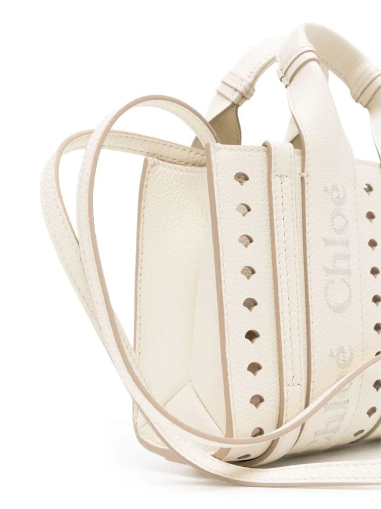 Chloé CHLOÉ - Woody Small Leather Tote 4
